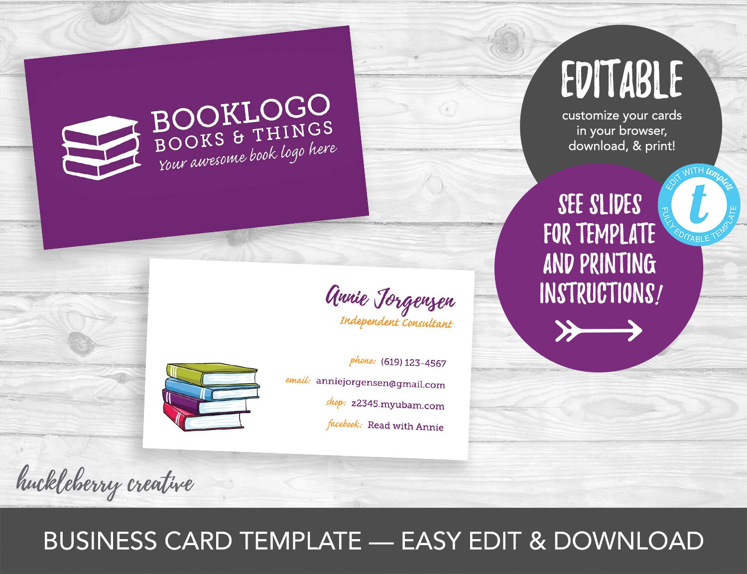usborne books and more business cards 2