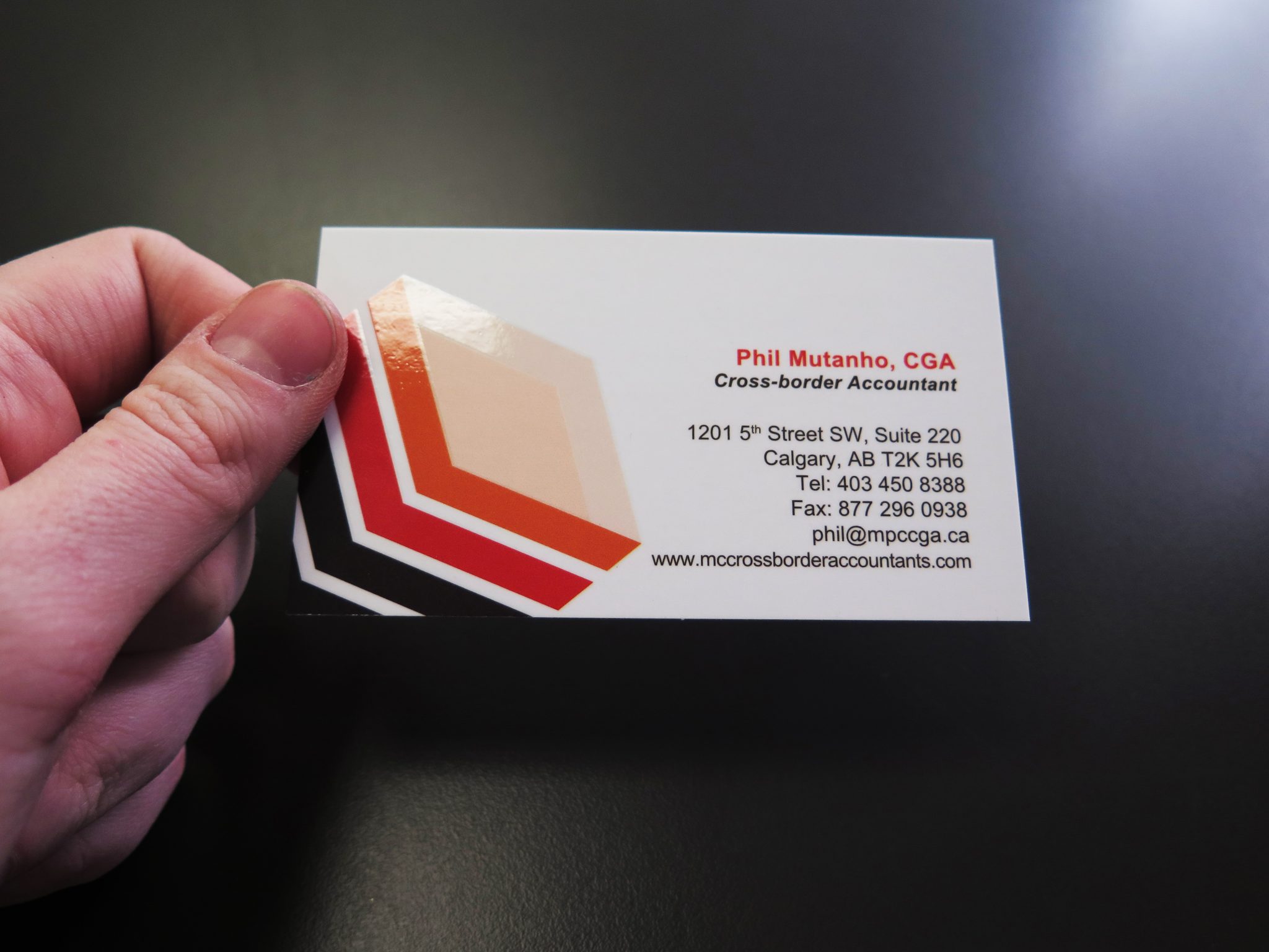 uv coating on business cards 2