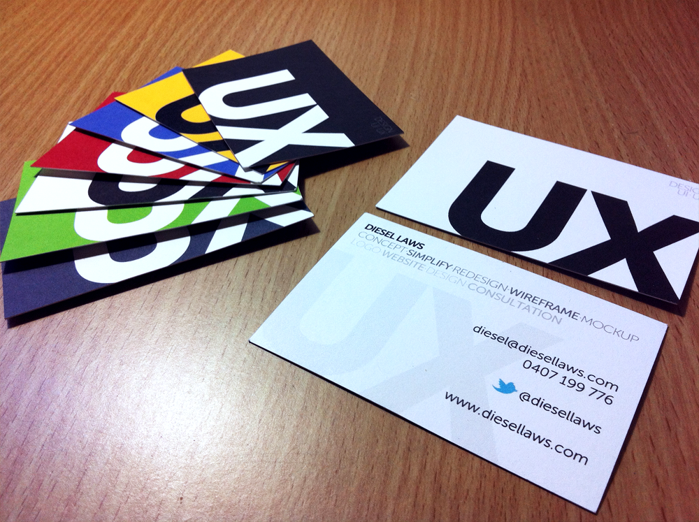 ux designer business cards 2