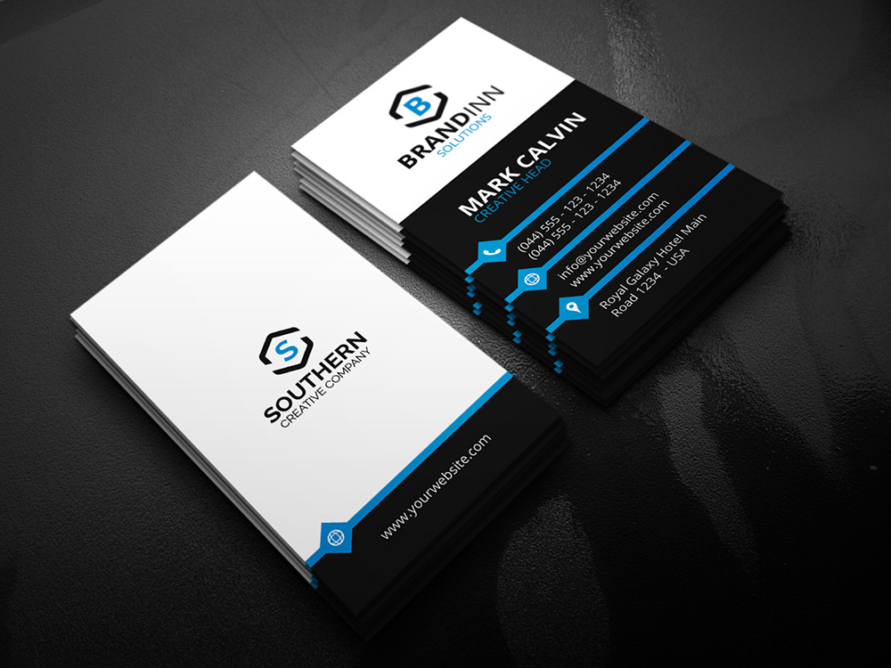 vertical business cards 2