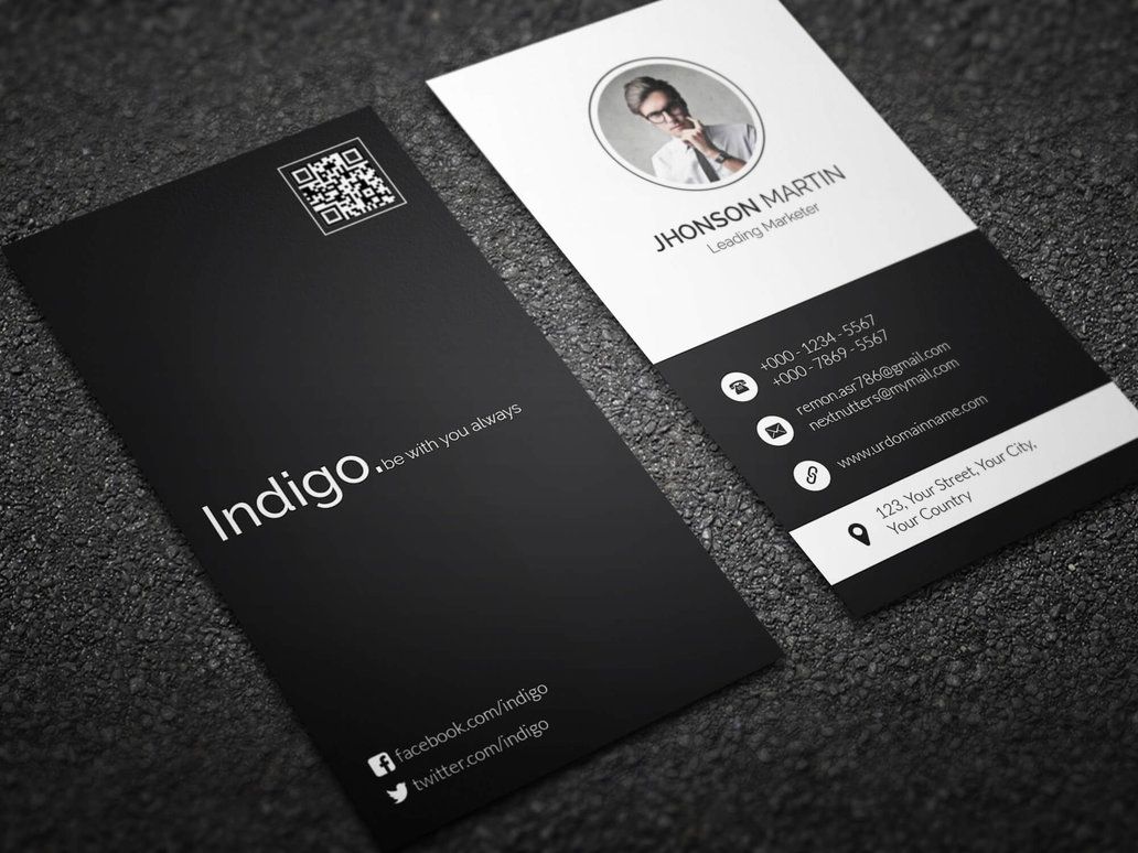 vertical or horizontal business cards 1