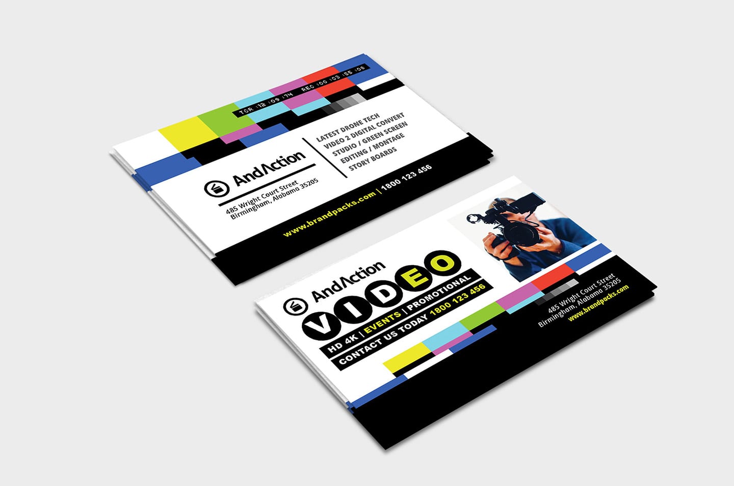 videographer business cards 2
