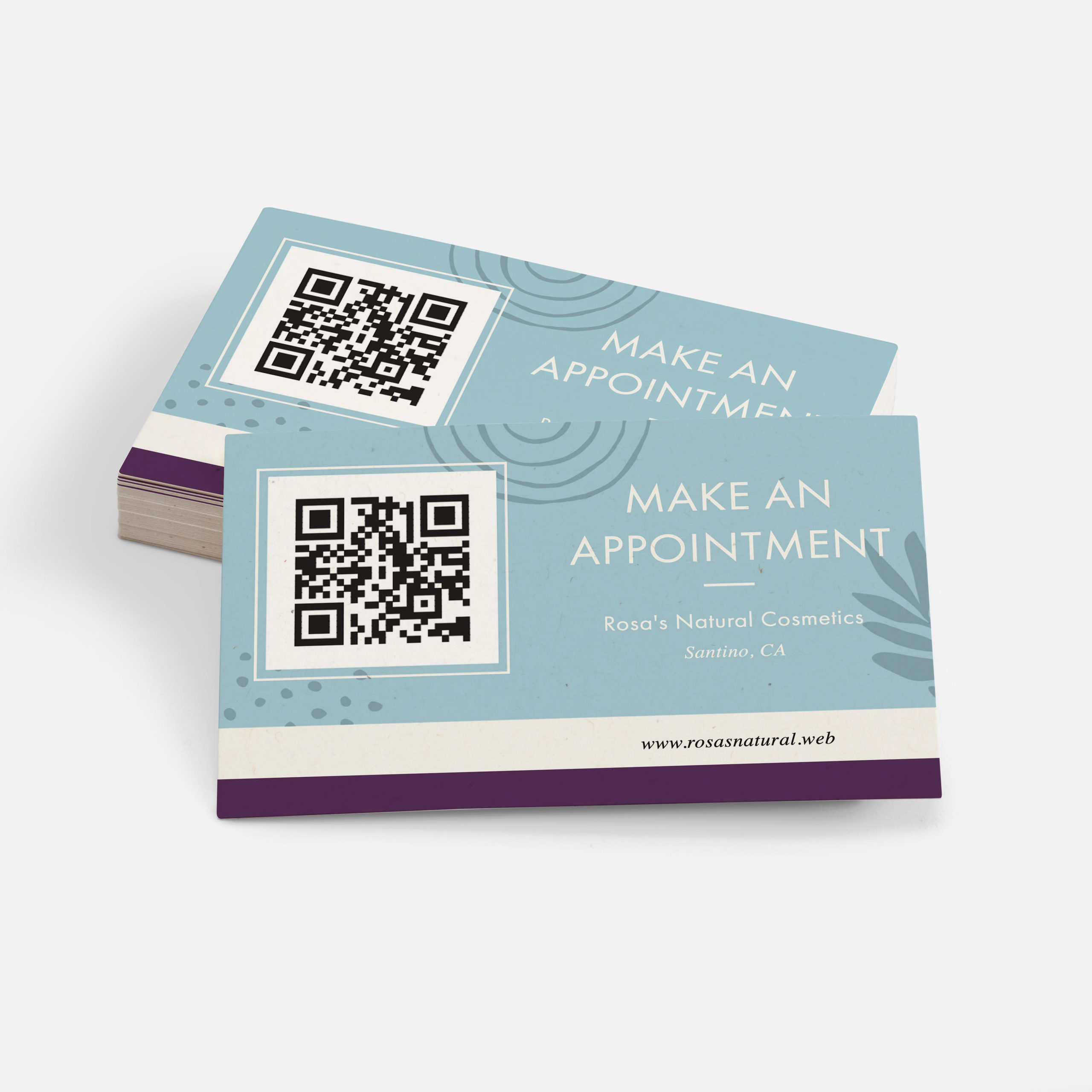 vistaprint business cards with qr code 1