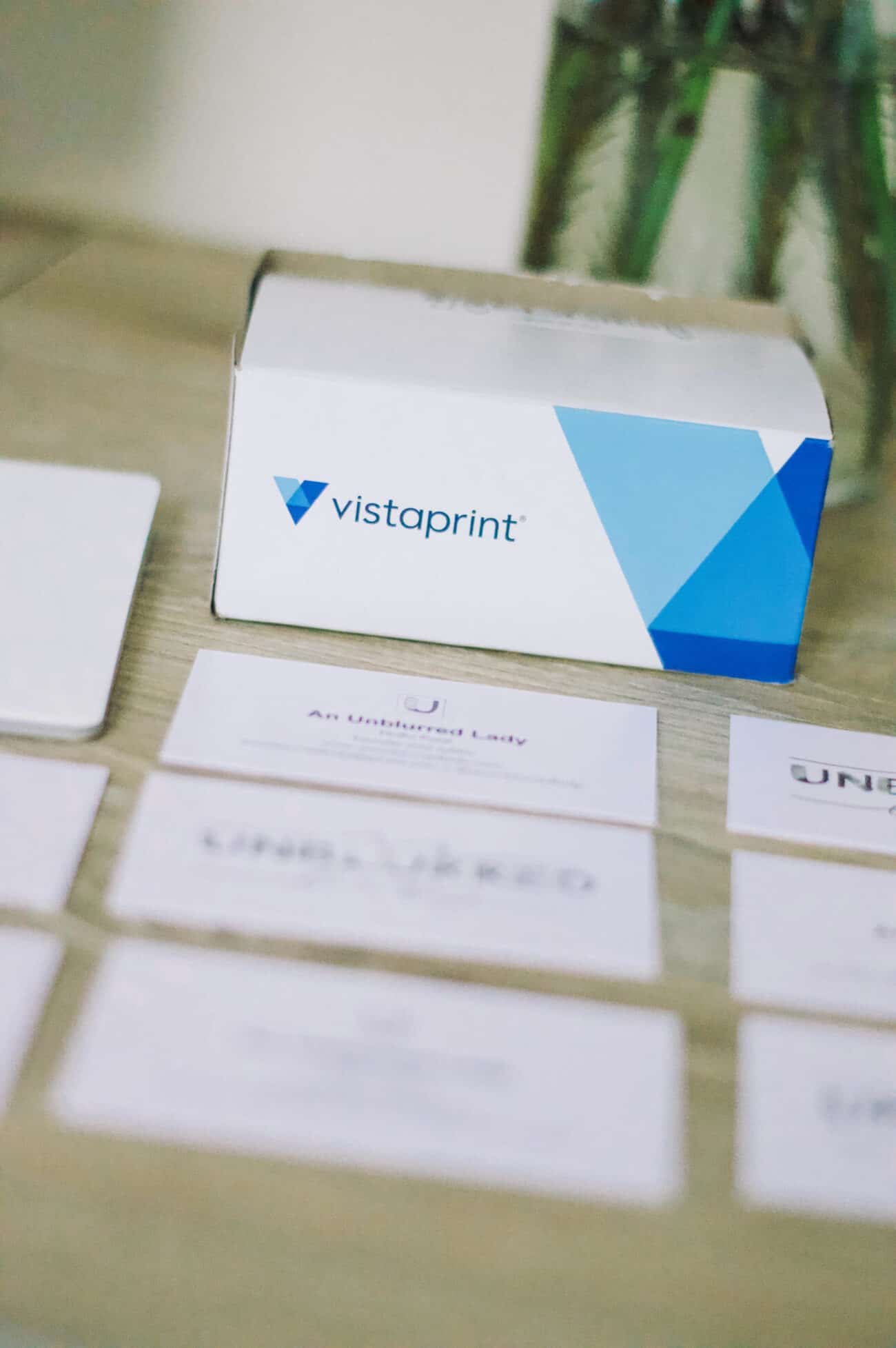 vistaprint folded business cards 3