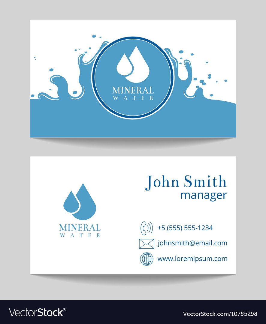 water business cards 3