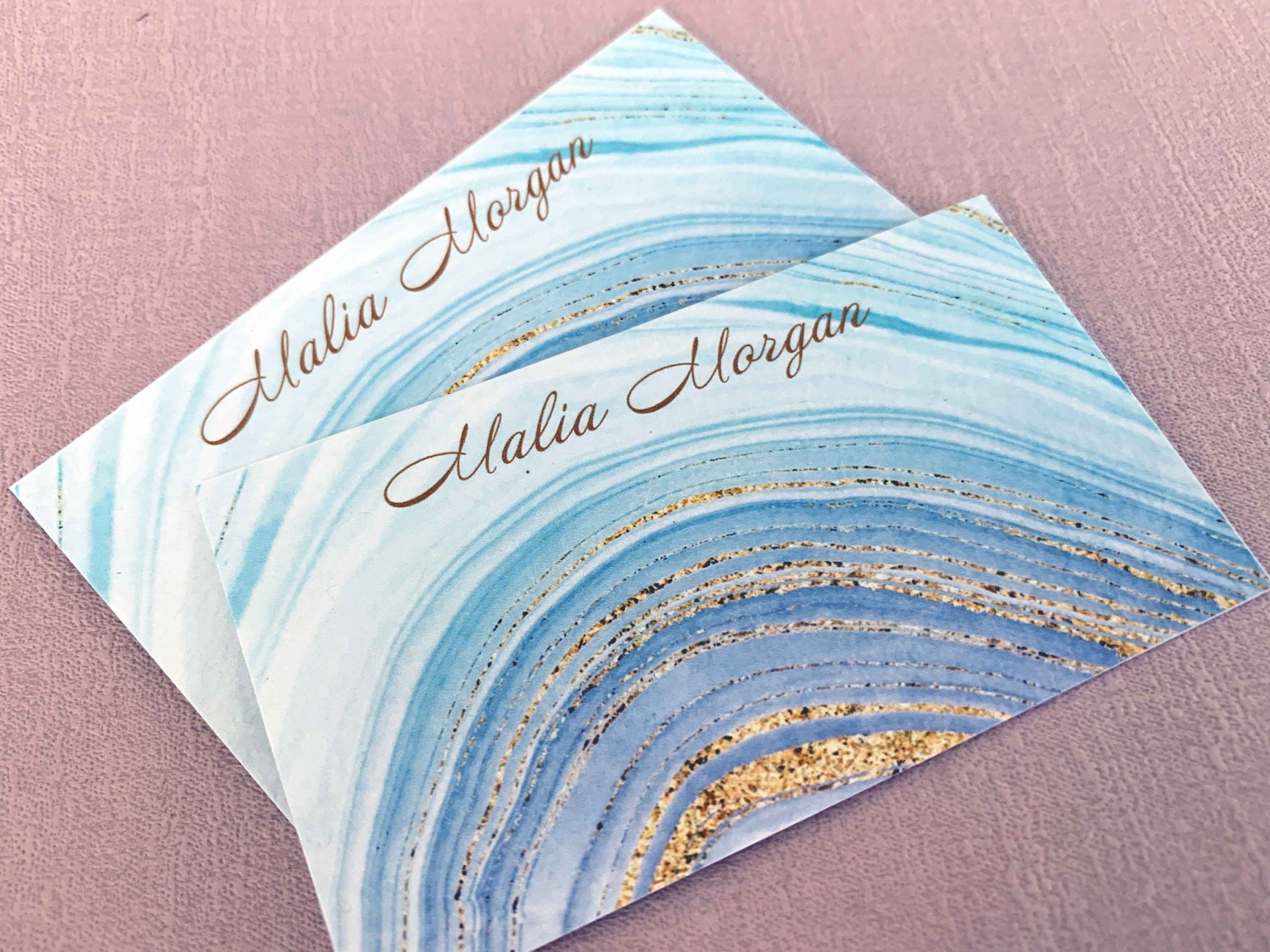 watercolor paper business cards 1