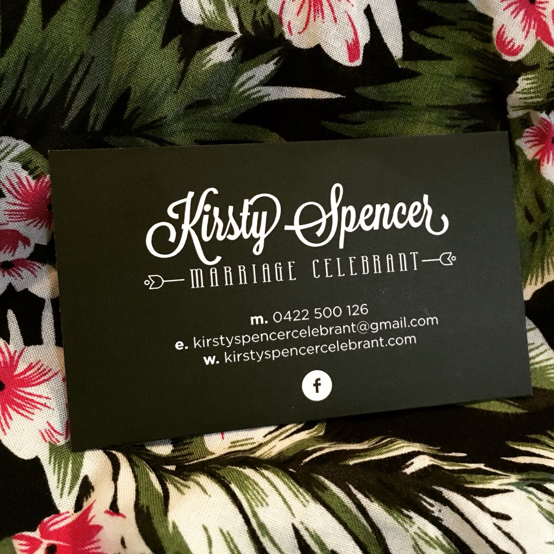 wedding officiant business cards 1