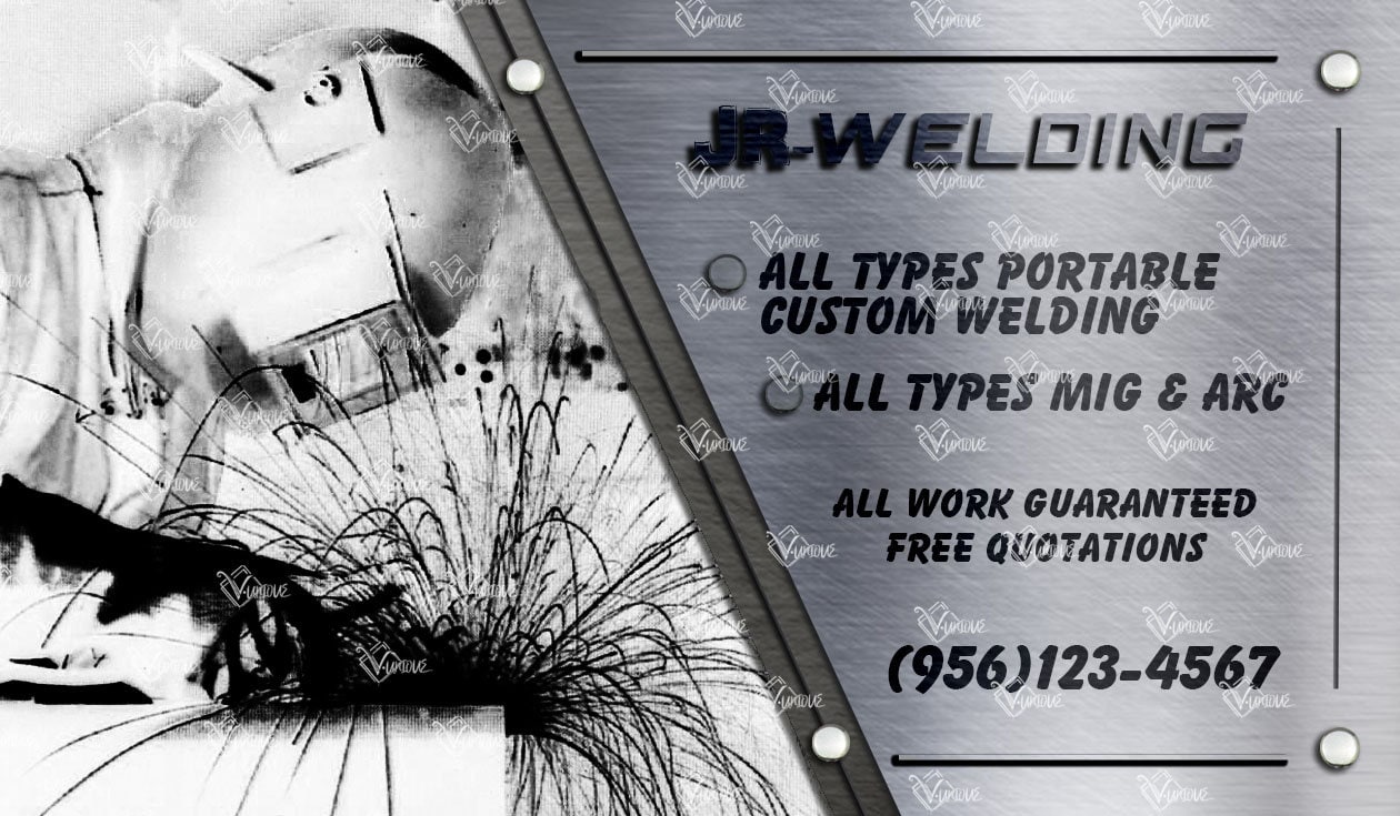 welding business cards examples 2
