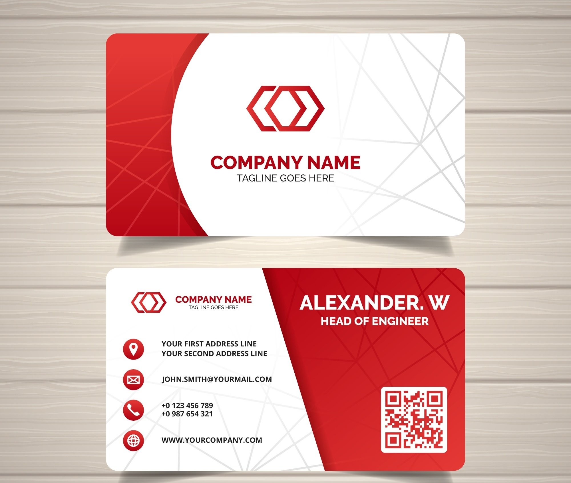 where can i put business cards 9