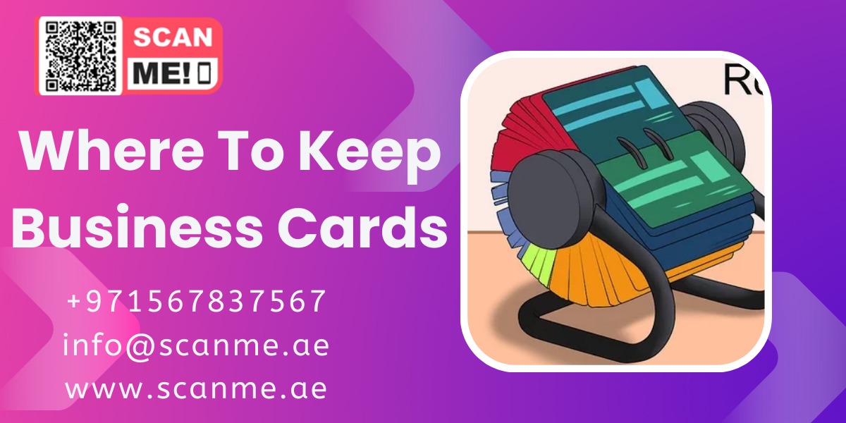 where to keep business cards 1
