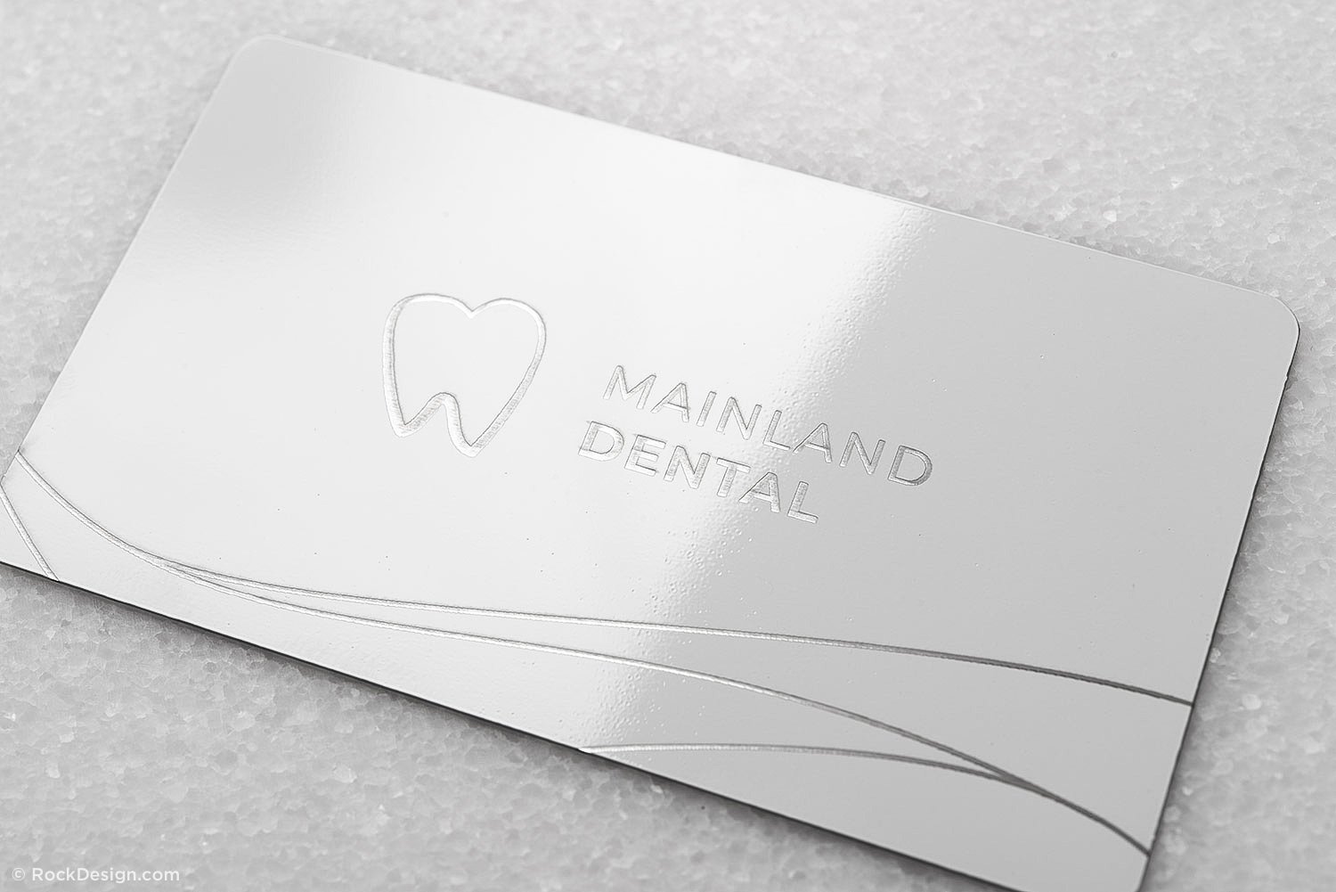 white metal business cards 3