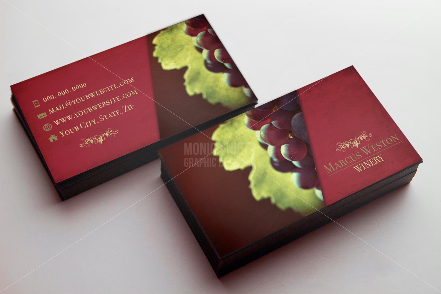 wine business cards 2
