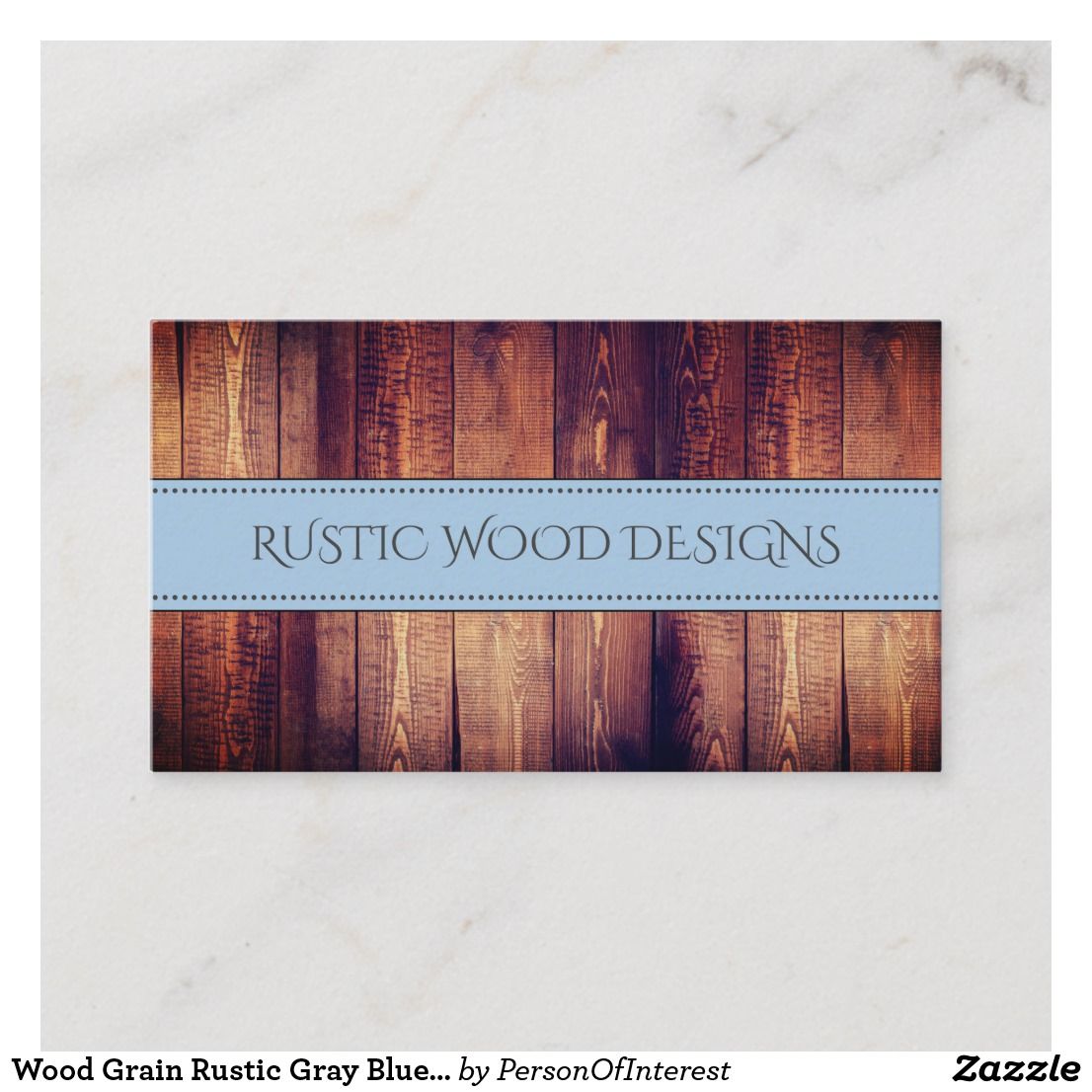 wood grain business cards 1