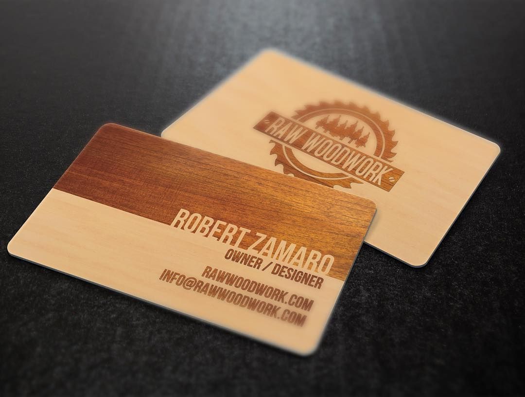 woodworking business cards 1