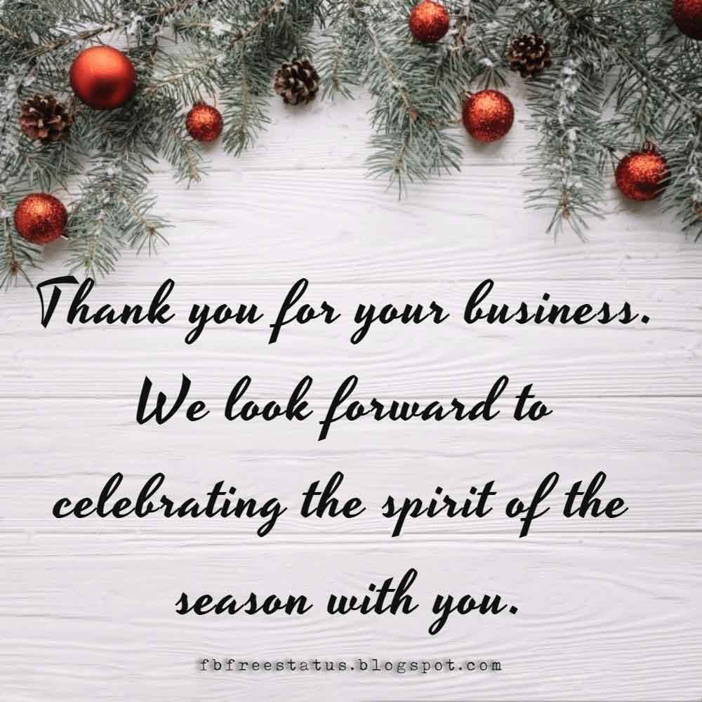 wording for business christmas cards 1