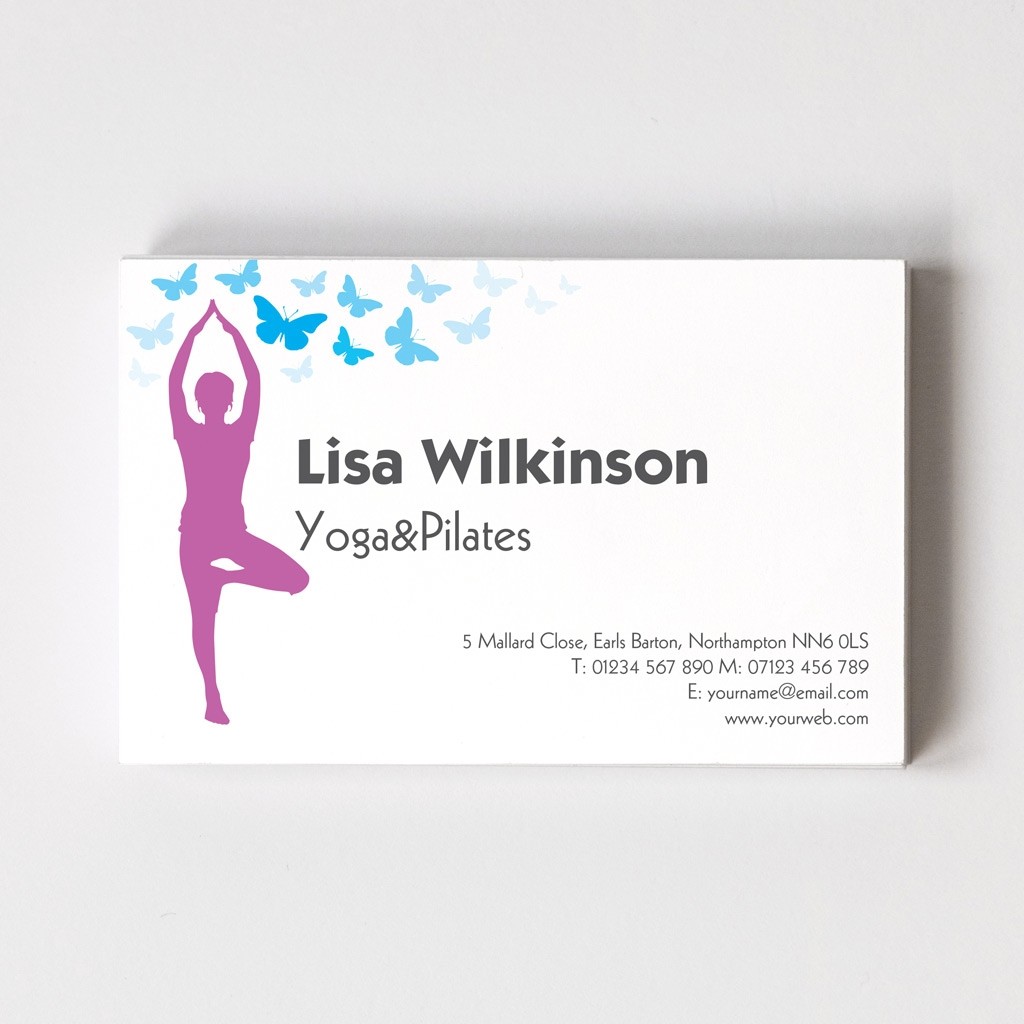 yoga business cards 2